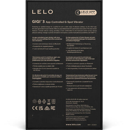 LELO - GIGI™ 3 Vibromasseru point G