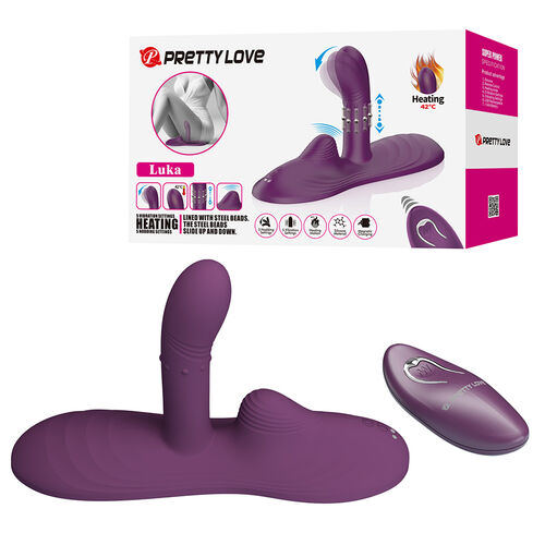 Pretty Love Luka – Vibrateur Chauffant à Télécommande