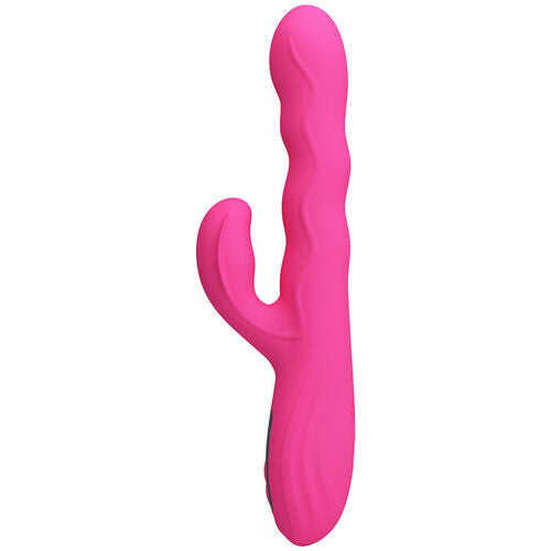 Pretty Love Winters – Vibrateur Lapin Multifonction avec Affichage LED, Rose