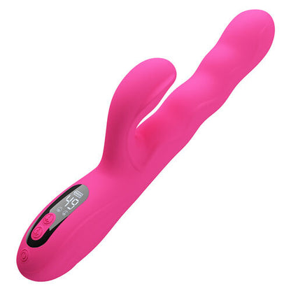 Pretty Love Winters – Vibrateur Lapin Multifonction avec Affichage LED, Rose
