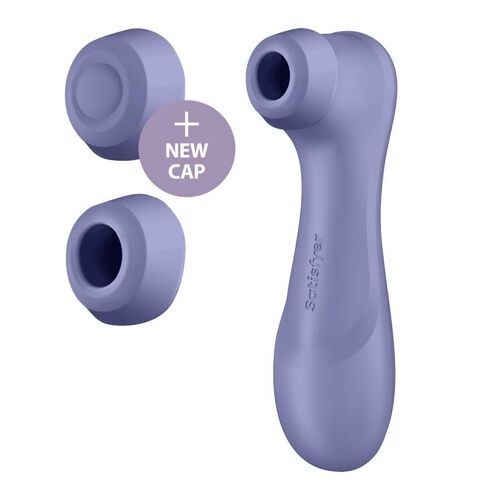 Satisfyer Pro 2 Génération 3 - vue de face, coloris bordeaux