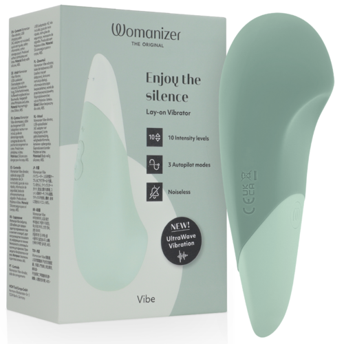 Womanizer Vibe - packaging, coloris sauge