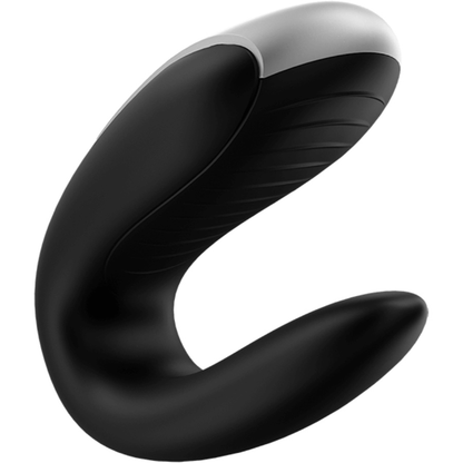 Satisfyer Double Fun Partner – Vibrateur Connecté Duo pour Couple