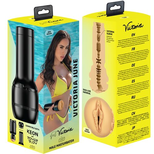 Boîte Kiiroo Feel Stroker Victoria June