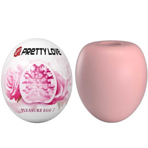 Pretty Love masturbateur œuf rose - packaging fermé