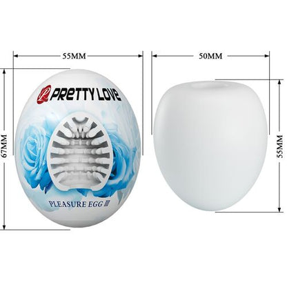 Pretty Love œuf masturbateur blanc - produit fermé