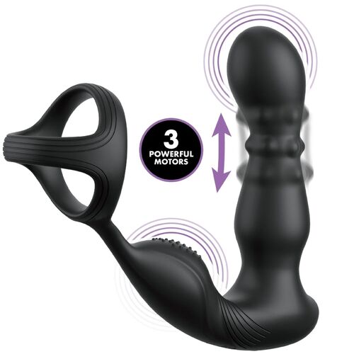 Zones de vibration du masseur