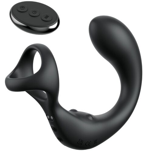 Masseur avec anneau et télécommande