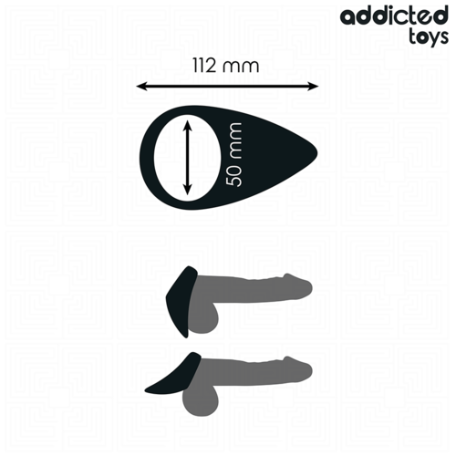 Addicted Toys anneau forme larme vue 5