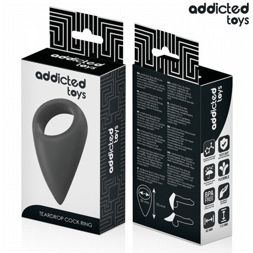 Addicted Toys anneau forme larme vue 7