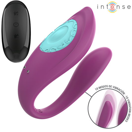 Intense Annie – Stimulateur Duo en U avec Télécommande