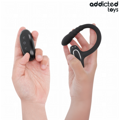 Addicted Toys anneau vibrant point P emballage
