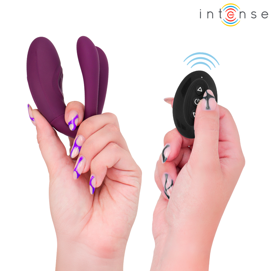 Intense Sandra – Stimulateur à Pince Vibrant et Percutant