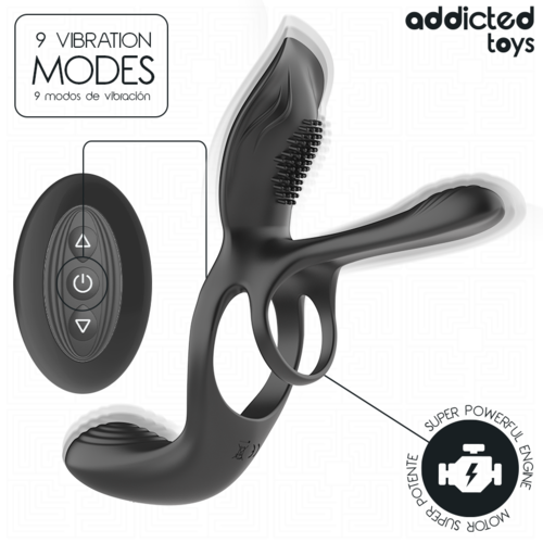 Addicted Toys Anneau Double - modes de vibration