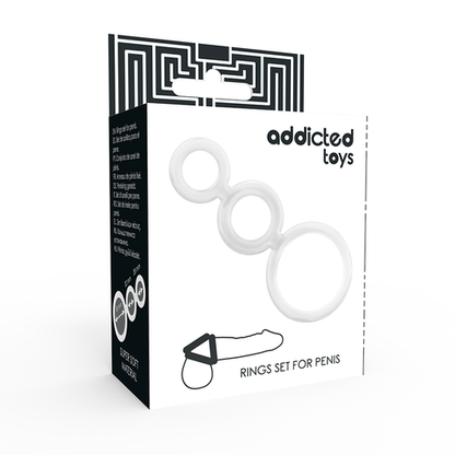 Addicted Toys set anneaux détail