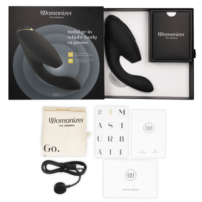 WOMANIZER -  DUO 2 - Stimulateur clitoridien à air pulsé